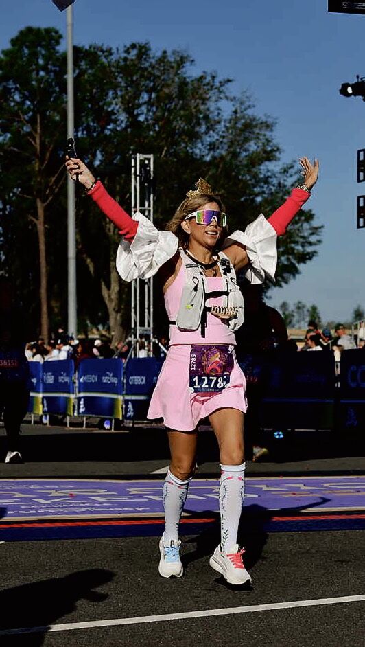 From Mickey plushies to Mickey medals… who would’ve thought?! 2-year-old me definitely didn’t see this coming, but here we are—running half marathons at Disney! Dreams evolve, but the magic stays the same.

 #RunDisney #FullCircleMoment #femininenergy #vintagevibes #LittleMeWouldBeShook